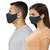 Dark grey   Twin Layered Community Face Mask for Adult