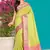 Pink Banarasi Tanchoi Art Muslin Silk Saree With Blouse