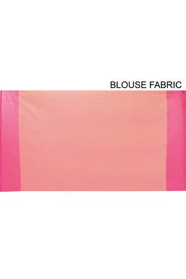 Pink Banarasi Tanchoi Art Muslin Silk Saree With Blouse 4