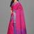 Rani Pink Banarasi Tanchoi Art Muslin Silk Saree With Blouse