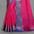 Rani Pink Banarasi Tanchoi Art Muslin Silk Saree With Blouse