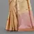 Beige Banarasi Tanchoi Art Muslin Silk Saree With Blouse
