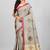 Grey Banarasi Tanchoi Art Muslin Silk Saree With Blouse