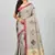 Grey Banarasi Tanchoi Art Muslin Silk Saree With Blouse