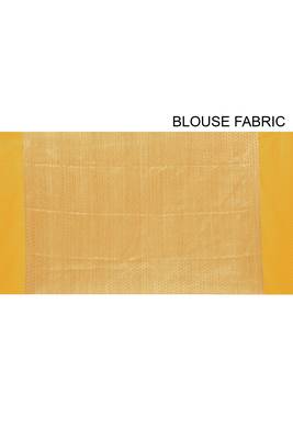 Beige Banarasi Art Silk Saree With Blouse 4