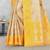 Beige Banarasi Art Silk Saree With Blouse