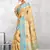 Beige Banarasi Art Silk Saree With Blouse
