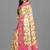 Beige Banarasi Art Silk Saree With Blouse