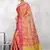 Orange Banarasi Art Silk Saree With Blouse
