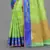 Green Banarasi Art Silk Saree With Blouse