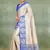 Silver Banarasi Brocade Art Silk Saree With Blouse