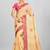 Beige Banarasi Tanchoi Art Muslin Silk Saree With Blouse