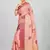 Light Peach Banarasi Tanchoi Art Muslin Silk Saree With Blouse