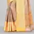 Antique Gold Banarasi Brocade Art Silk Saree With Blouse