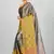 Grey Banarasi Brocade Art Silk Saree With Blouse