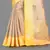 Antique Gold Banarasi Brocade Art Silk Saree With Blouse