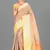 Peach Banarasi Brocade Art Silk Saree With Blouse