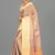 Peach Banarasi Brocade Art Silk Saree With Blouse