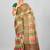 Multicolor Banarasi Cotton Silk Saree With Blouse