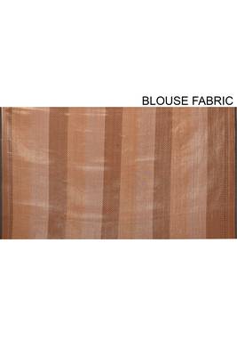 Multicolor Banarasi Cotton Silk Saree With Blouse 4