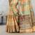 Multicolor Banarasi Cotton Silk Saree With Blouse