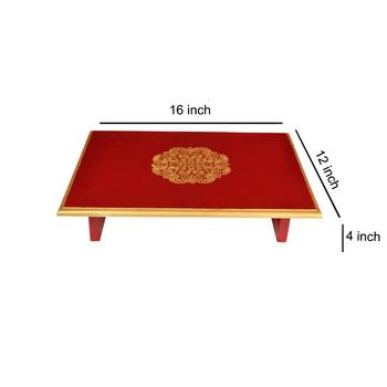 Home Decorative Wooden Pooja Chowki Diwali decorations Gifts  2