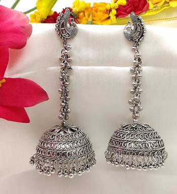 Silver earrings 1