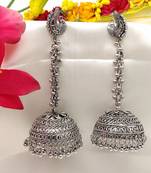 Silver earrings