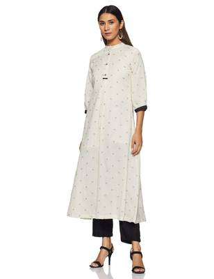 White woven cotton cotton-kurtis 4