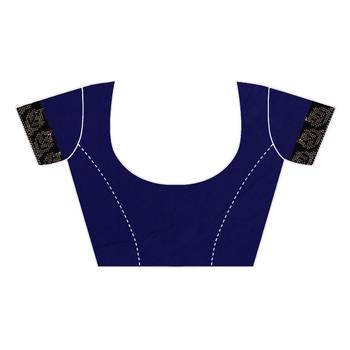 Chitrakshi Designer Peacock Brasso Saree With Blouse Piece 5