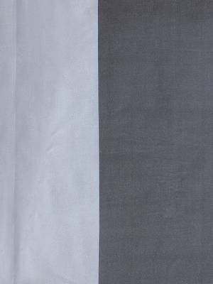 Grey printed poly silk saree with blouse 4