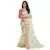 Light green printed chanderi saree with blouse