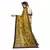 Mehendi printed georgette saree with blouse