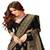 Black woven silk saree with blouse