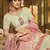 White sequins, thread, zari embroidered with stone work georgette Semi Stitched bridal lehenga