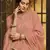 Peach gota, dori, thread, sequins embroidered georgette Semi Stitched bridal lehenga