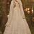 Light-brown embroidered georgette Semi Stitched Bridal Lehenga