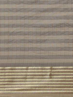   black woven dupion silk saree with blouse 3