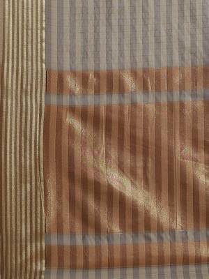   black woven dupion silk saree with blouse 4