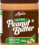 Alpino Natural Peanut Butter Smooth 400 G