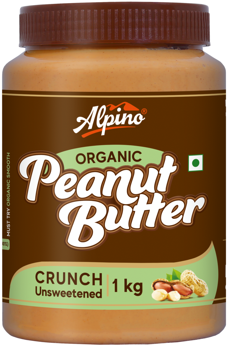 Alpino Organic Natural Peanut Butter Butter Crunch 1 KG