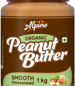Alpino Organic Natural Peanut Butter Butter Smooth 1 KG