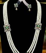 Multicolor pearl necklace-sets