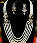 Multicolor pearl necklace-sets