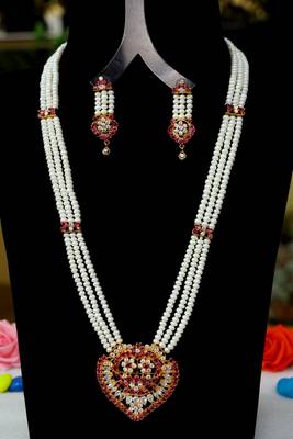 Multicolor pearl necklace-sets 1