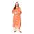 Orange Elora Pure Cotton With khadi Printed Salwar Suit Unstitched Dress Material for Women