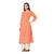 Orange Elora Pure Cotton With khadi Printed Salwar Suit Unstitched Dress Material for Women
