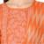 Orange Elora Pure Cotton With khadi Printed Salwar Suit Unstitched Dress Material for Women