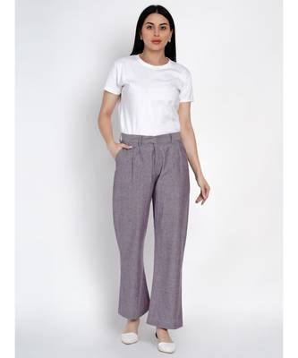 women cotton chambray pants 1