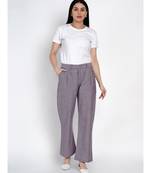 women cotton chambray pants